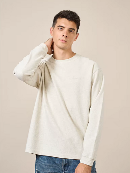 Oversize Sweatshirt 300gsm Doppelseitig Geschmirgelter Stoff