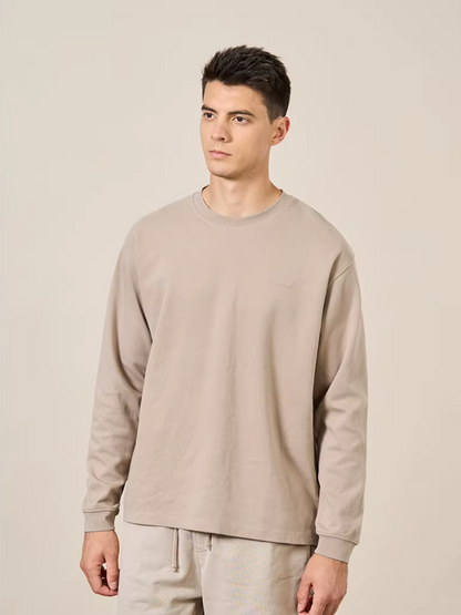 Oversize Sweatshirt 300gsm Doppelseitig Geschmirgelter Stoff