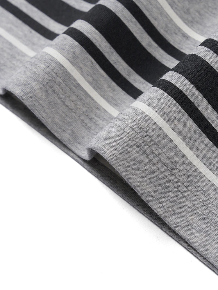 Regular Fit Striped T-Shirt 240gsm