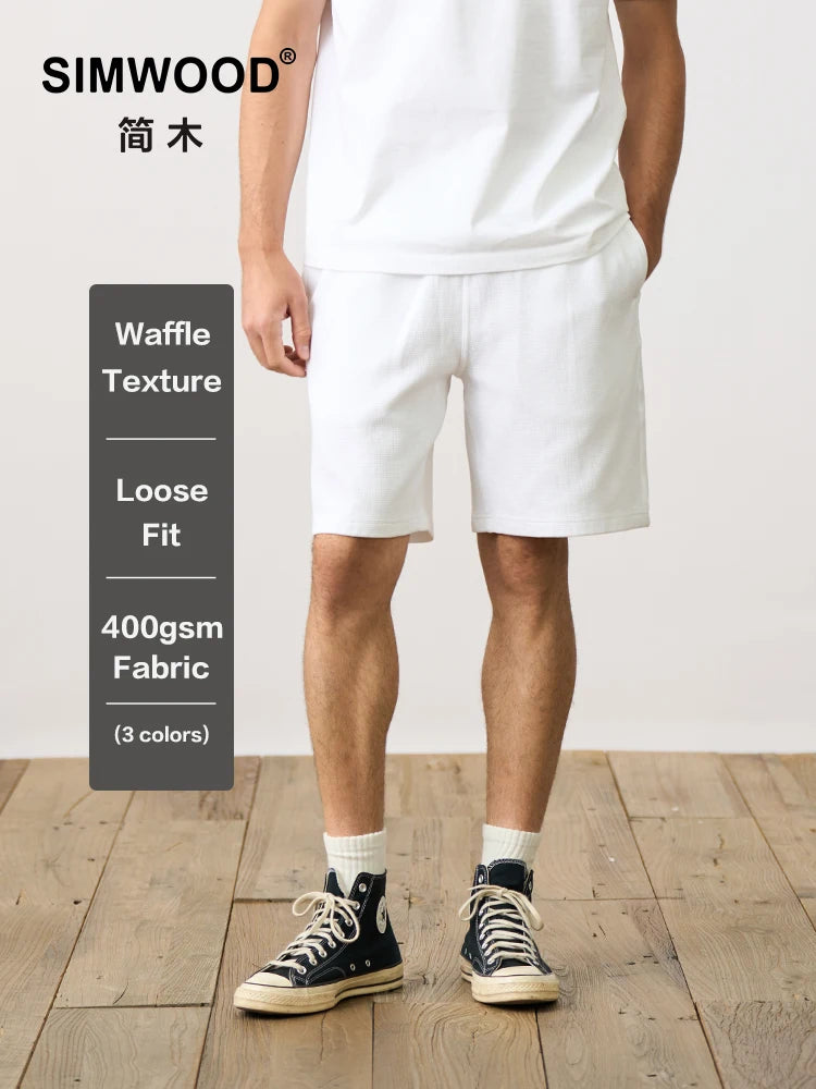 Waffel Jogging Shorts Oversize 400G