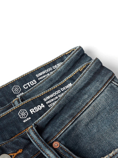 Elastische Jeans 15oz Vintage Washed