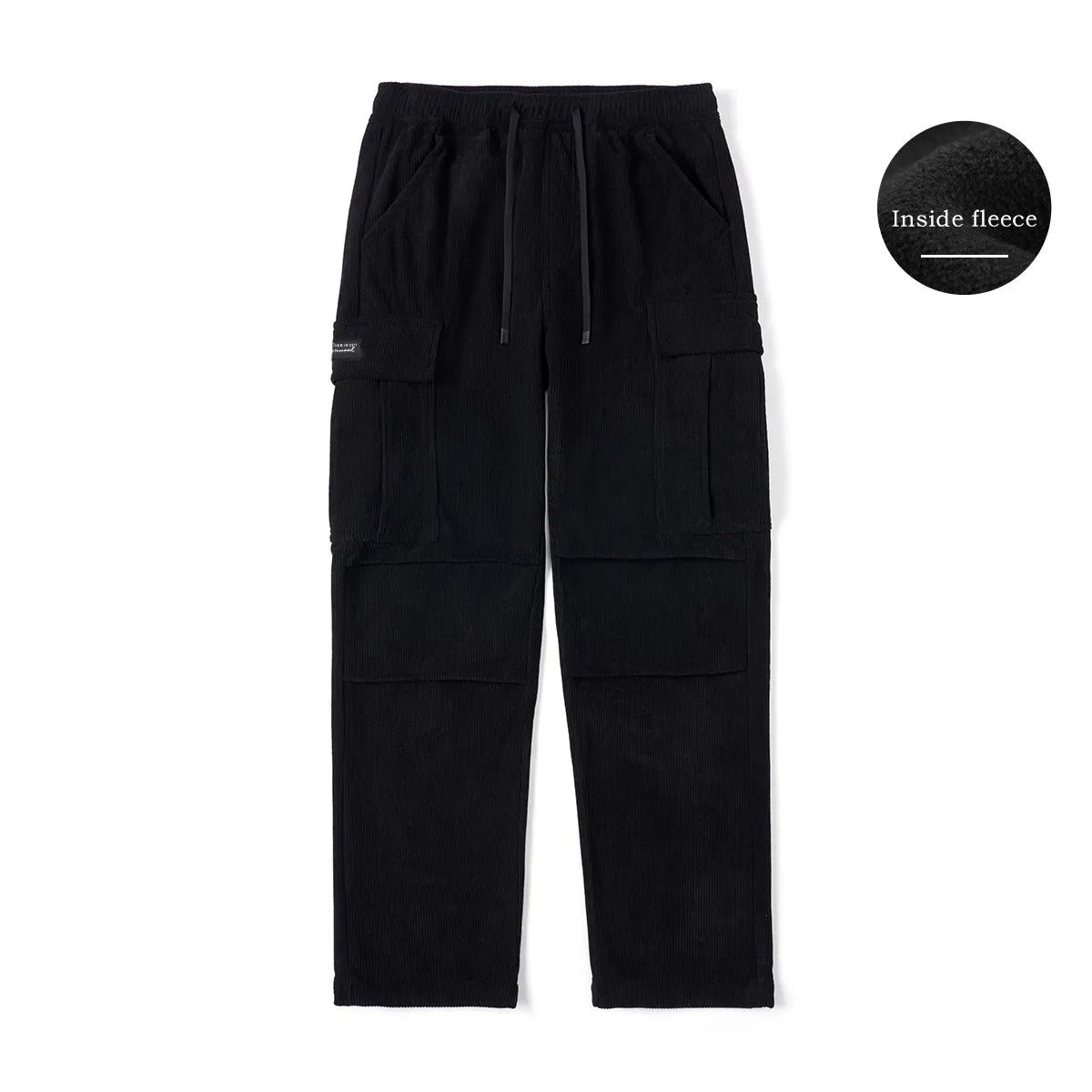 Fleece Cargohose Oversize